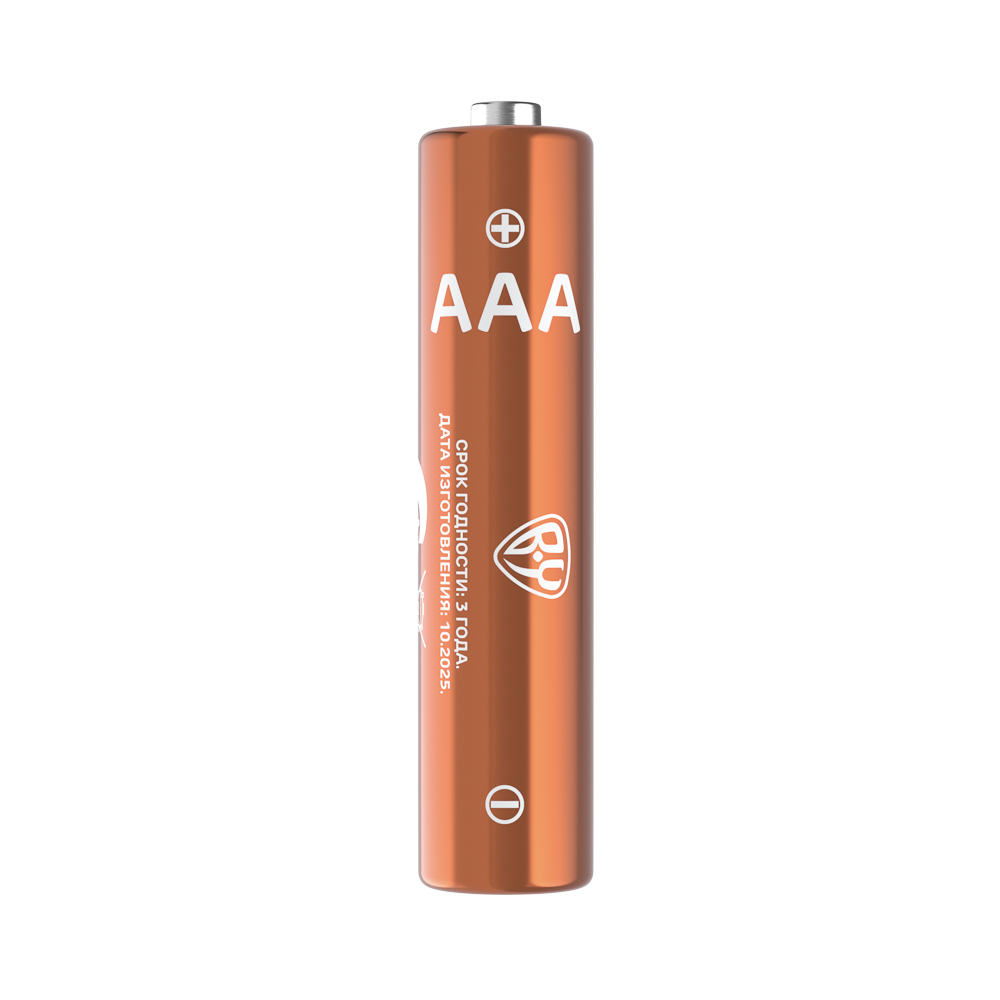Батарейки AAA BY Promo (R03) 10шт в спайке, солевые 1.5В, арт.№ 917-131