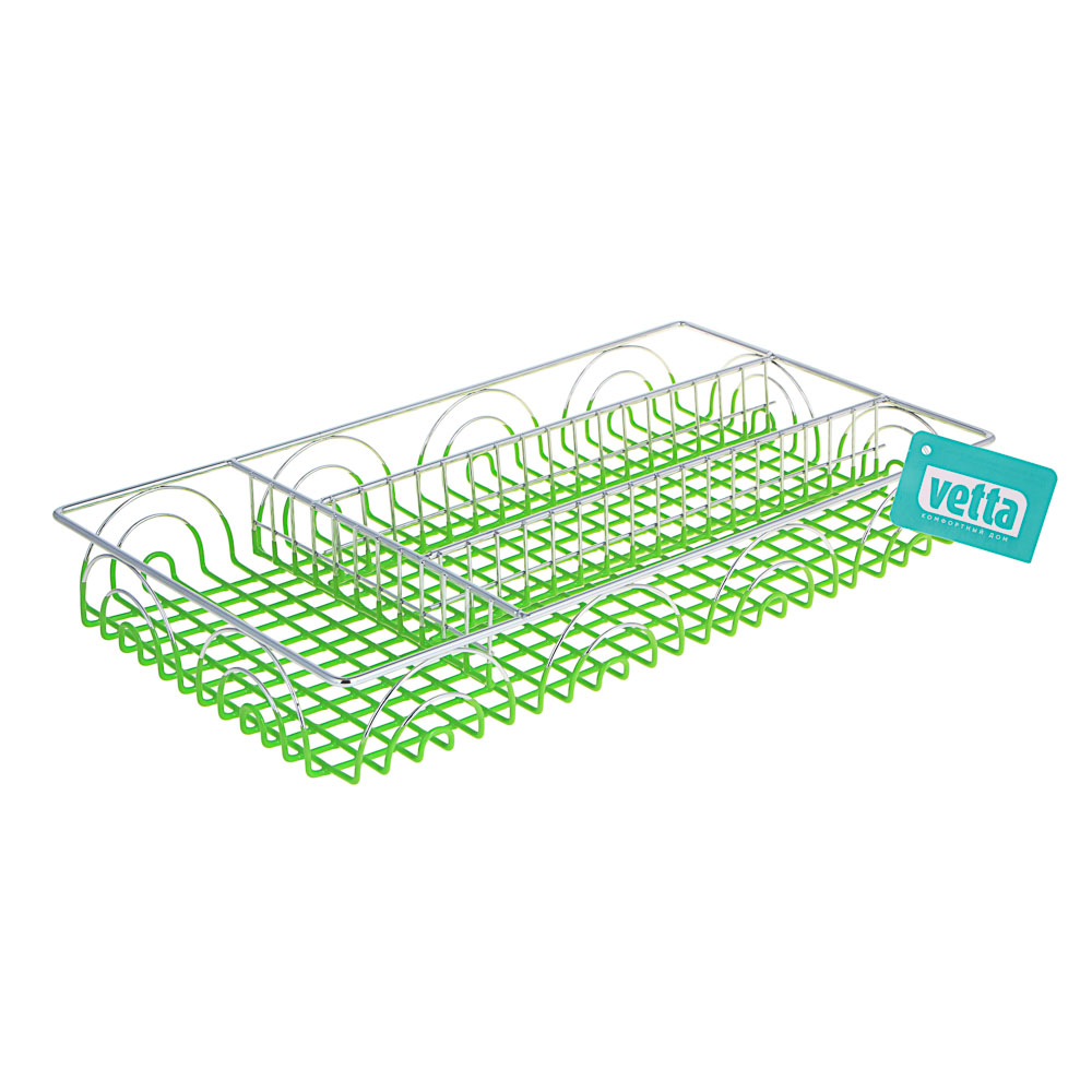 VETTA Лоток для столовых приборов, металл, 36х20х4,5см, арт.№ 485-065