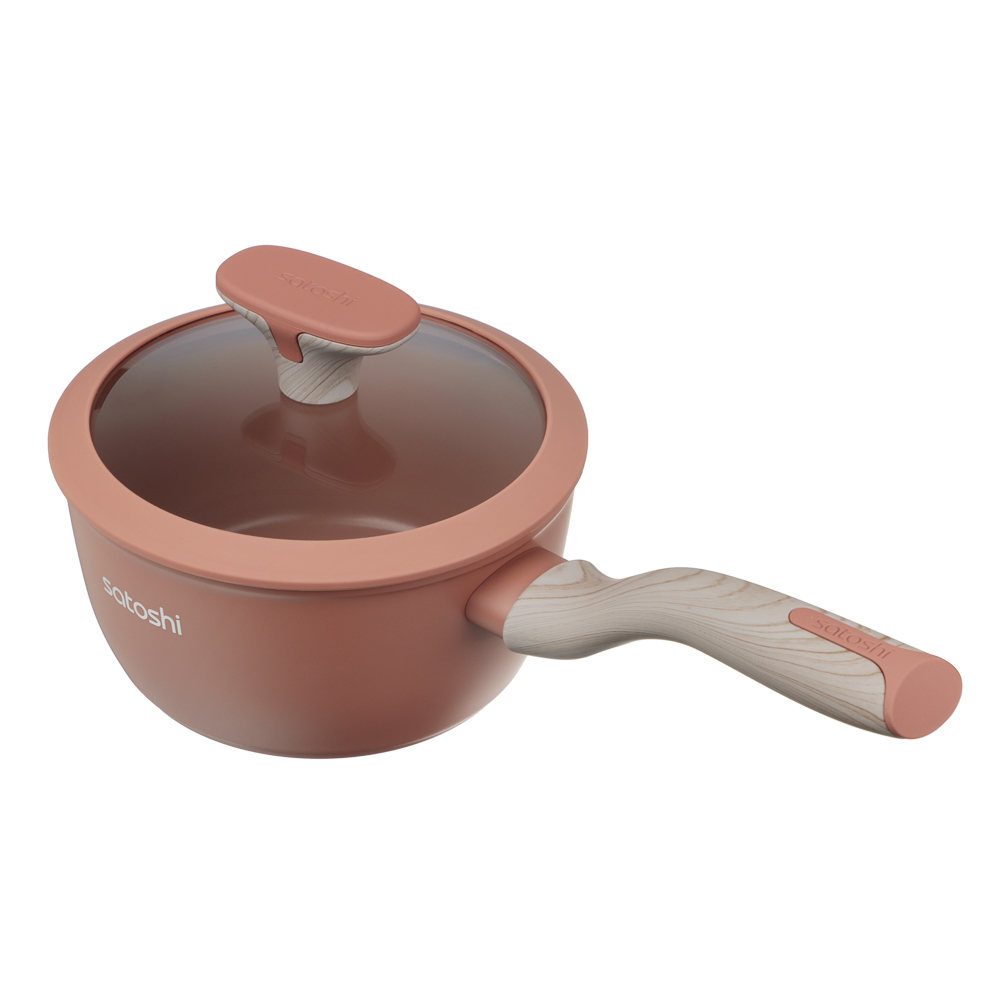 SATOSHI Комбелло Ковш 1,3л, d16см, с крышкой, антипригарное покрытие, индукция, арт.№ 846-013