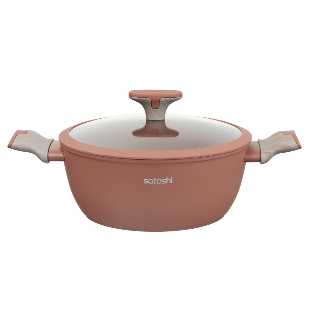 SATOSHI Комбелло Кастрюля 3,8л, d24х10см, антипригарное покрытие, индукция, арт.№ 846-018