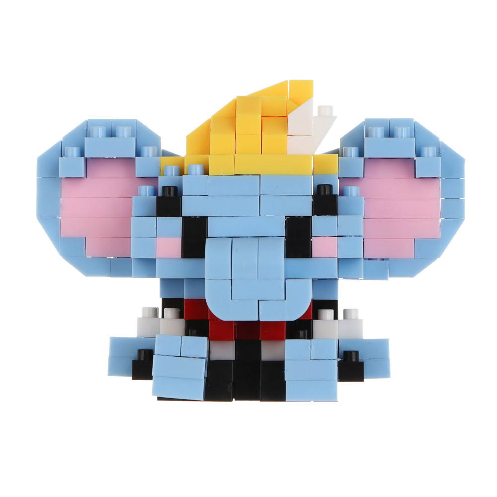 Конструктор мини 3D "Зверятки", ABS, 8х4,5х11,5см, 9 видов, арт.№ 858-089