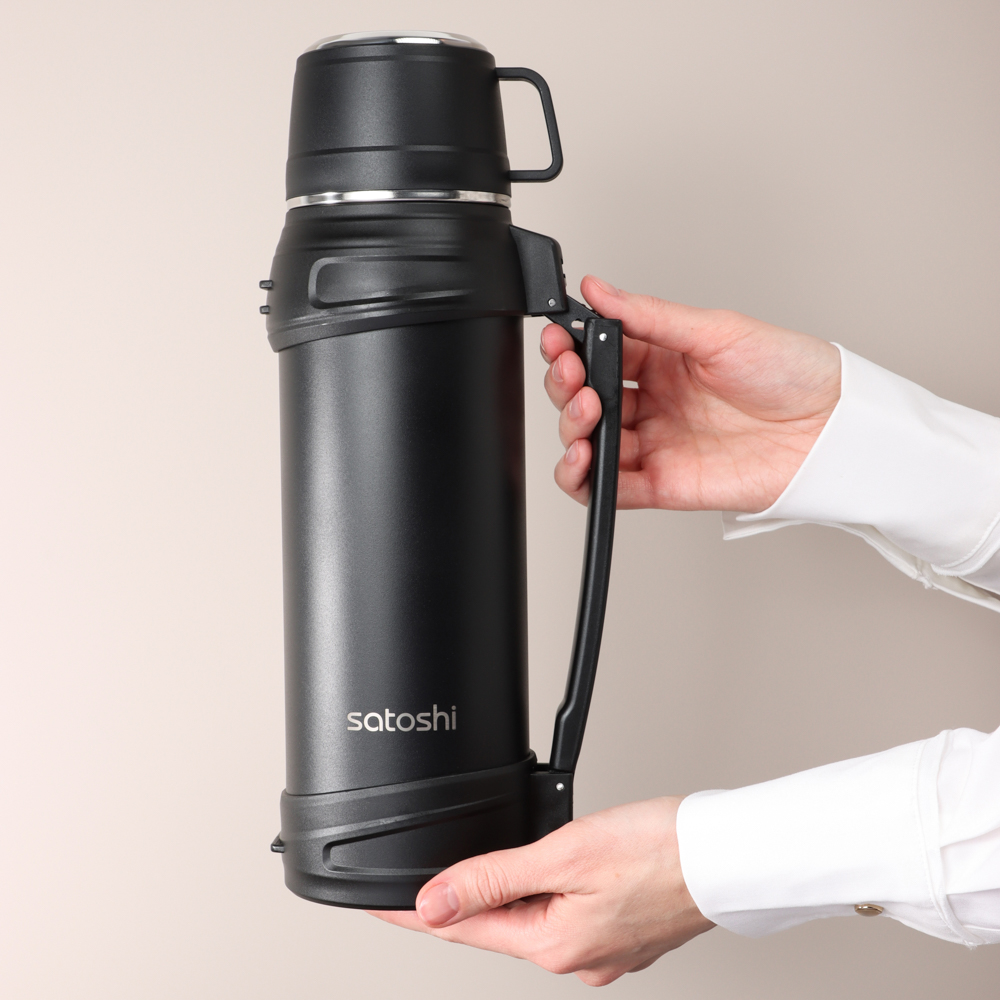 SATOSHI Акка Термос с широкой горловиной 1,20л, нержавеющая сталь 18/10, арт.№ 841-012