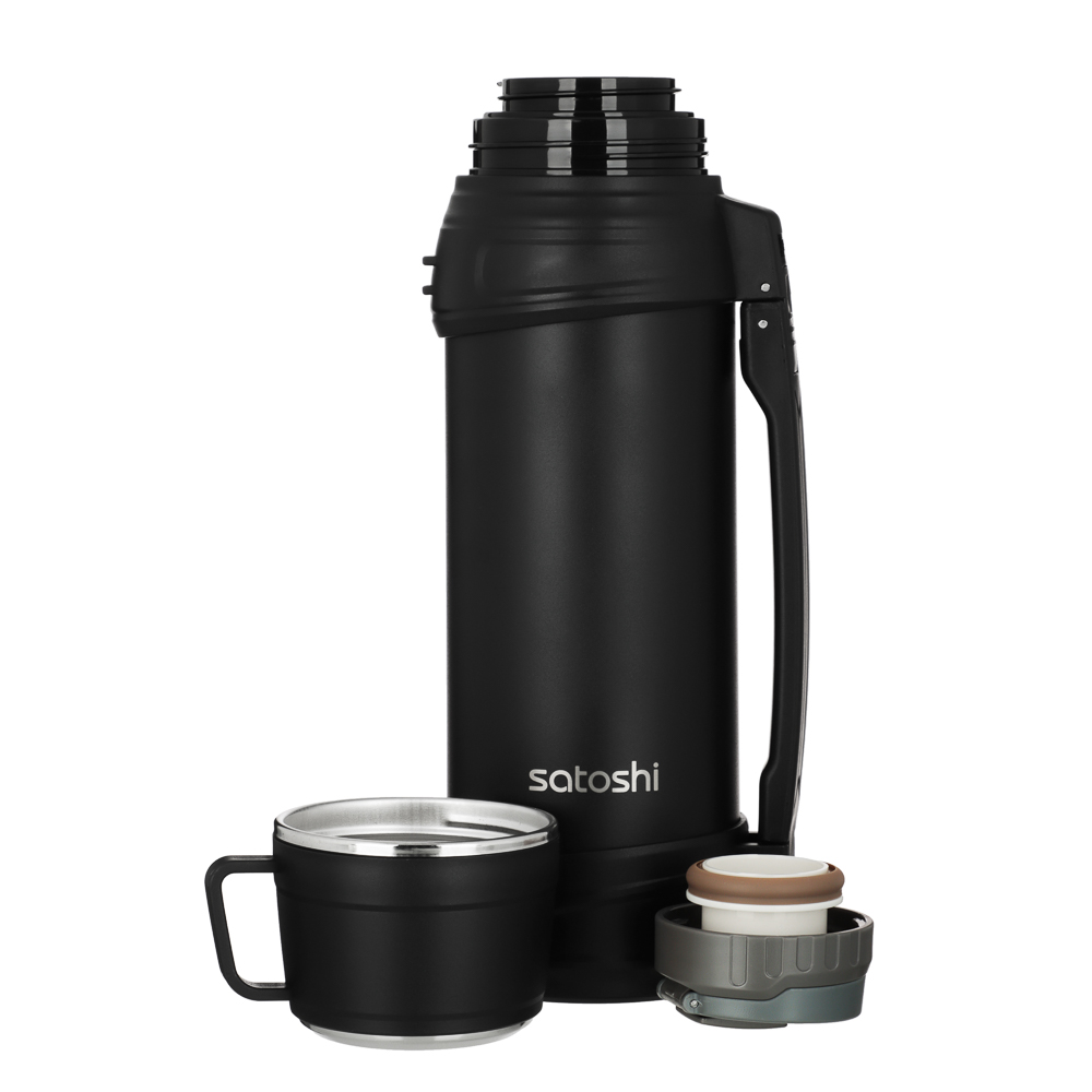 SATOSHI Акка Термос с широкой горловиной 1,20л, нержавеющая сталь 18/10, арт.№ 841-012