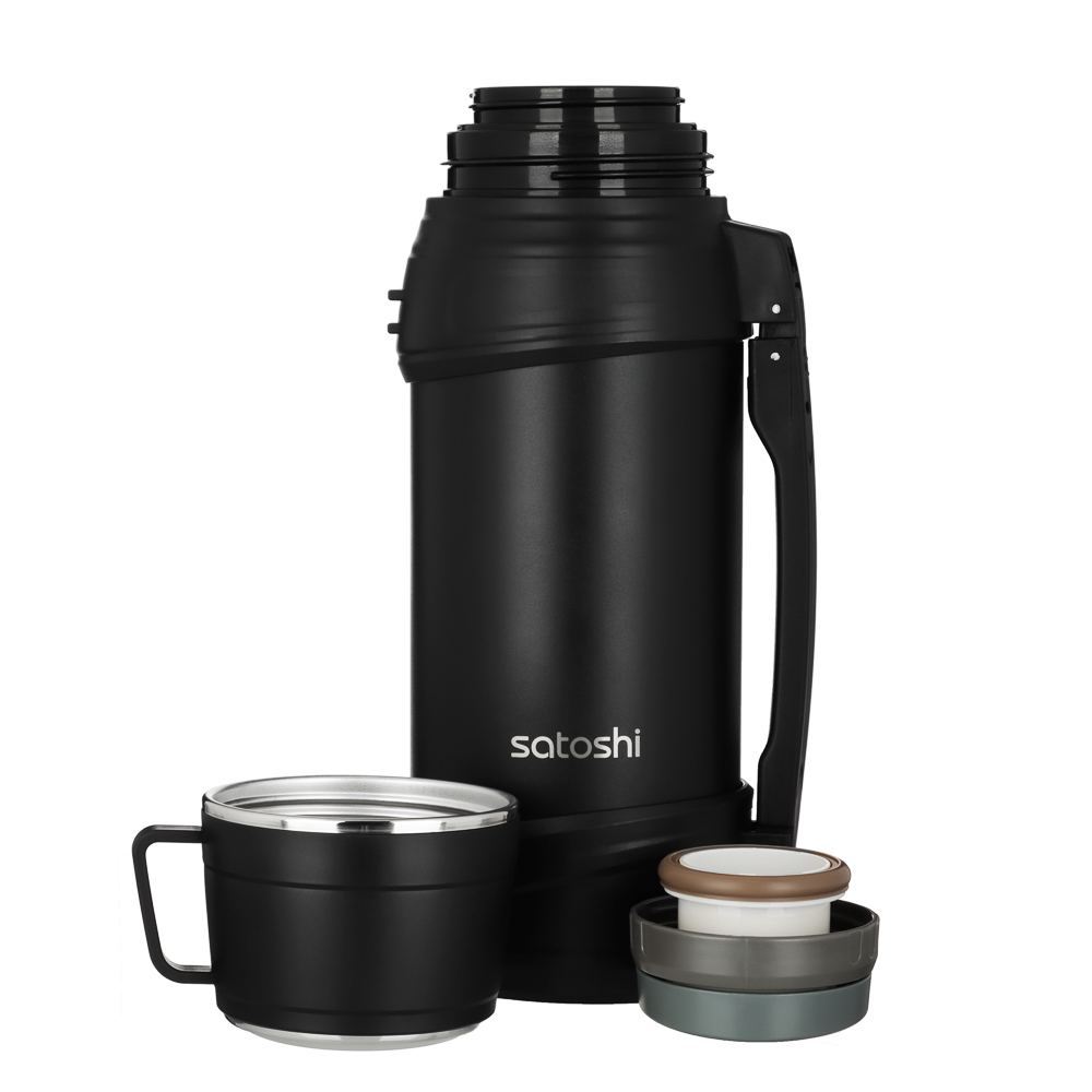 SATOSHI Акка Термос с широкой горловиной 1,60л, нержавеющая сталь 18/10, арт.№ 841-013