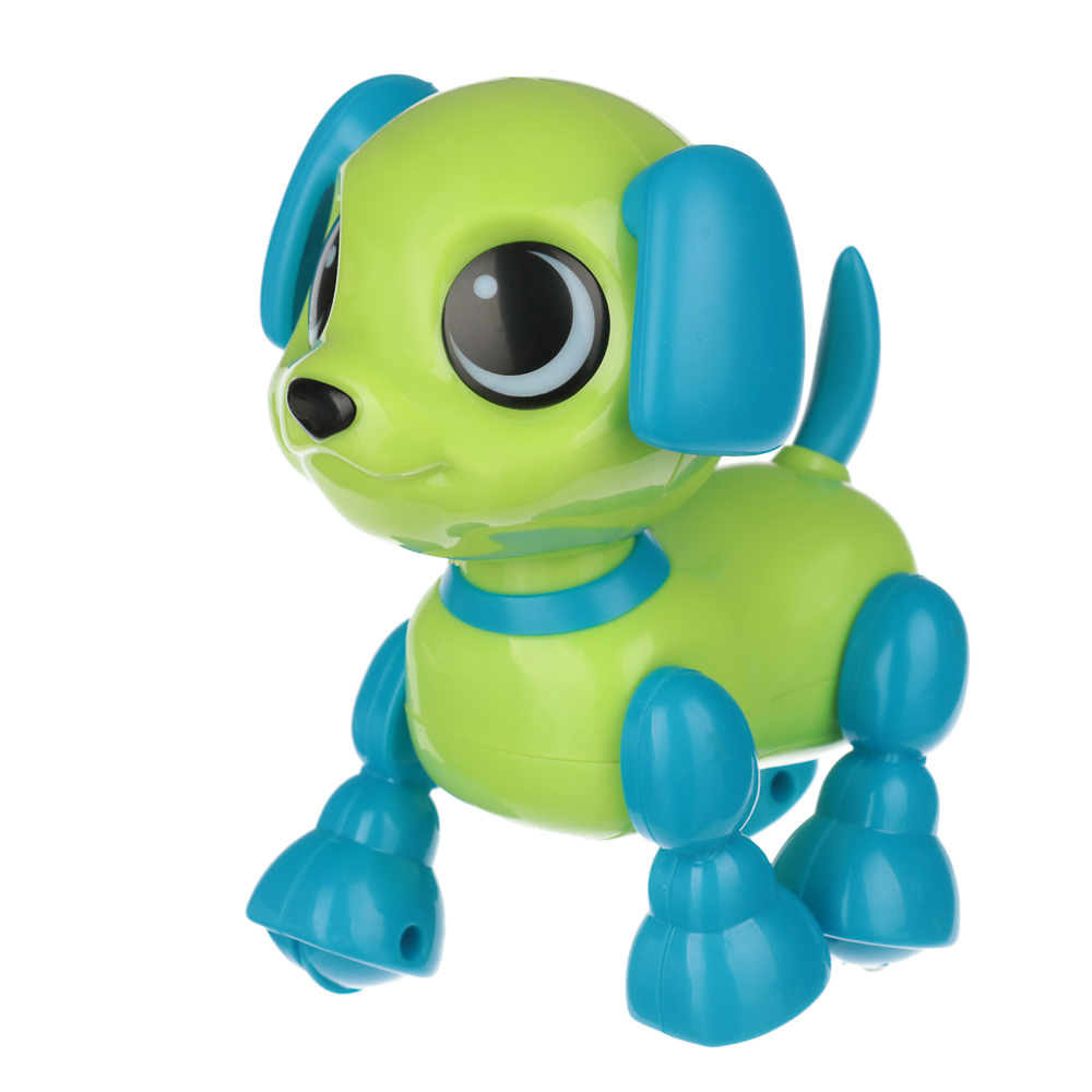 ИГРОЛЕНД Игрушка интерактивная "Умный питомец" мини, звук, свет, движ., 2AAA, ABS, 11х13х7см, 2 диз, арт.№ 272-691