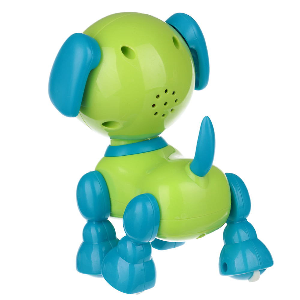 ИГРОЛЕНД Игрушка интерактивная "Умный питомец" мини, звук, свет, движ., 2AAA, ABS, 11х13х7см, 2 диз, арт.№ 272-691