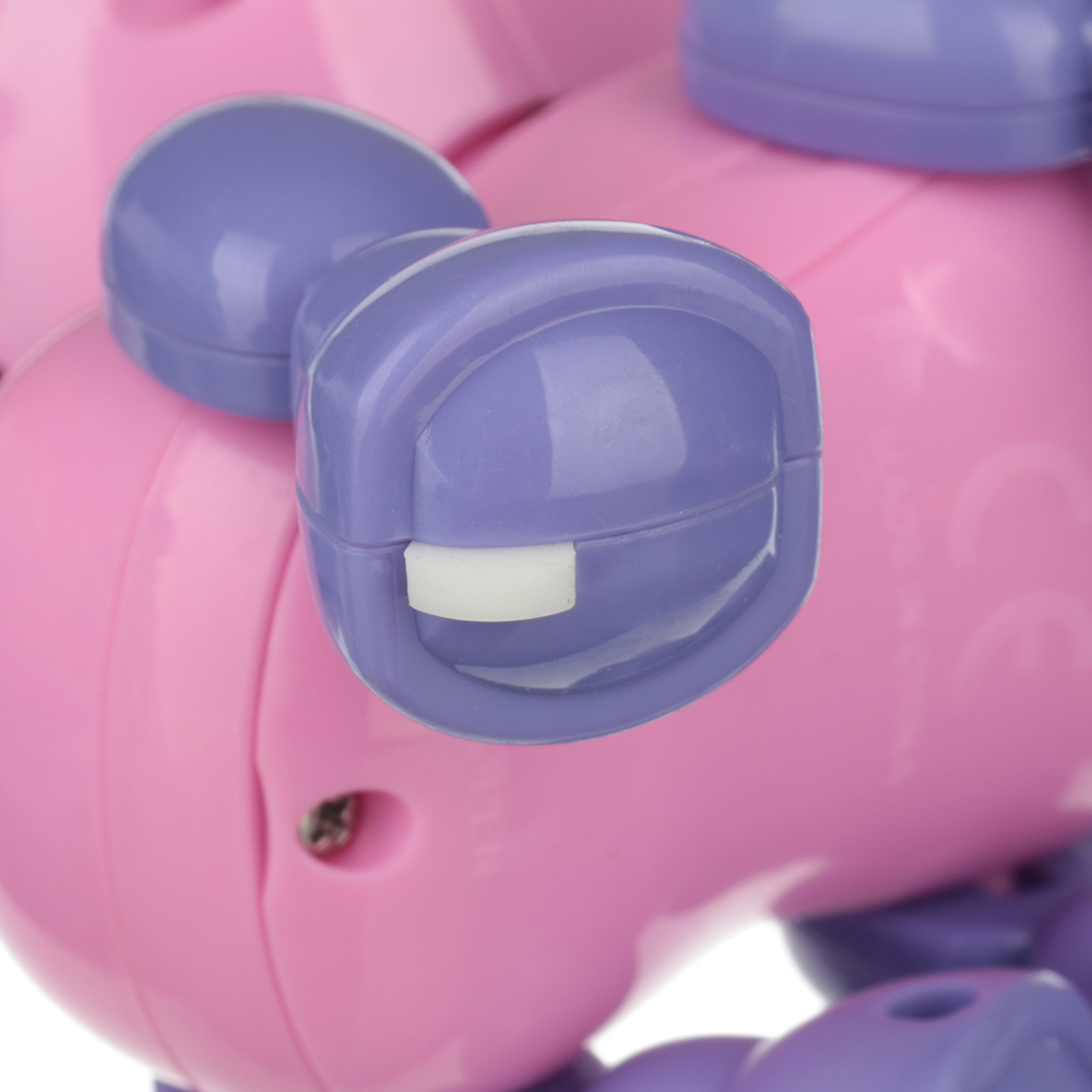 ИГРОЛЕНД Игрушка интерактивная "Умный питомец" мини, звук, свет, движ., 2AAA, ABS, 11х13х7см, 2 диз, арт.№ 272-691