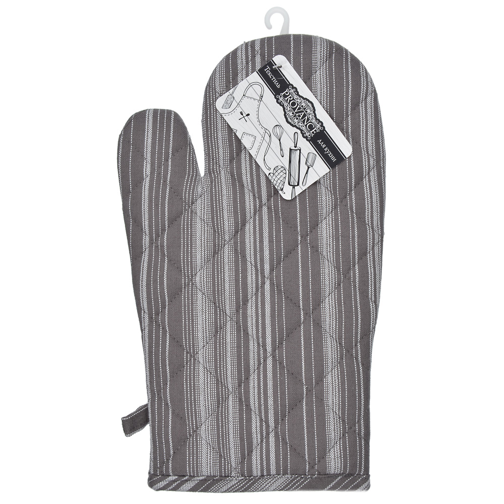 PROVANCE Корица Прихватка-варежка, 100% хлопок, 18х29см, 2 цвета, арт.№ 493-096