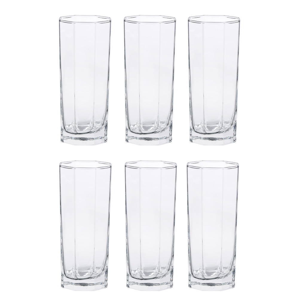 PASABAHCE Набор стаканов 6шт для коктейля, 260мл, "Kosem", 42078b, арт.№ 878-054