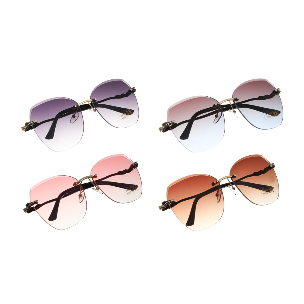 Очки солнцезащитные, тм GALANTE, с защитой от UV излучений, пластик, металл, #9, арт.№ 304-526