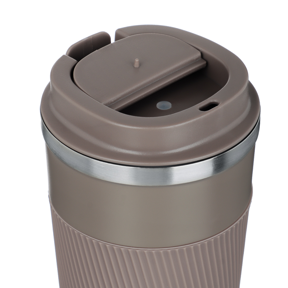 SATOSHI Кантри Термос-кружка 500мл, нерж.сталь, бежевый, арт.№ 841-893