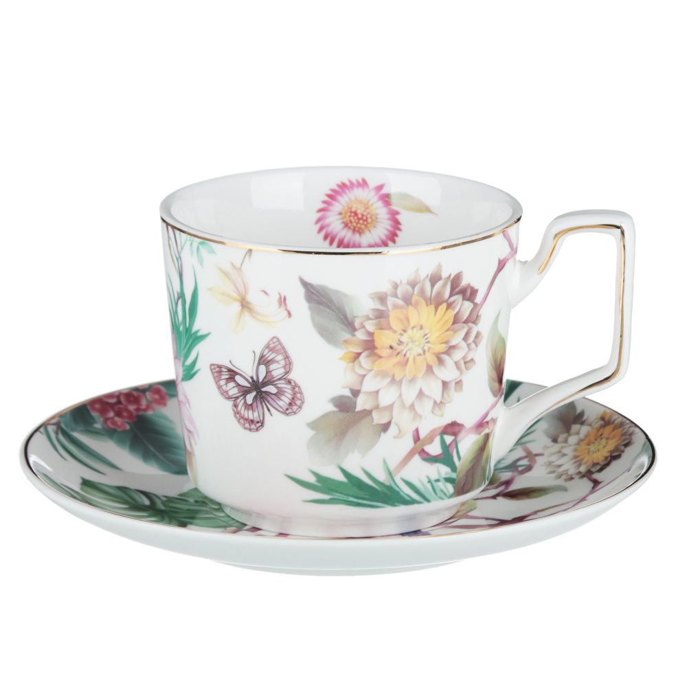 MILLIMI Сказка Набор чайный 2 пр., 260мл, 15см, костяной фарфор, 4 дизайна, арт.№ 802-079