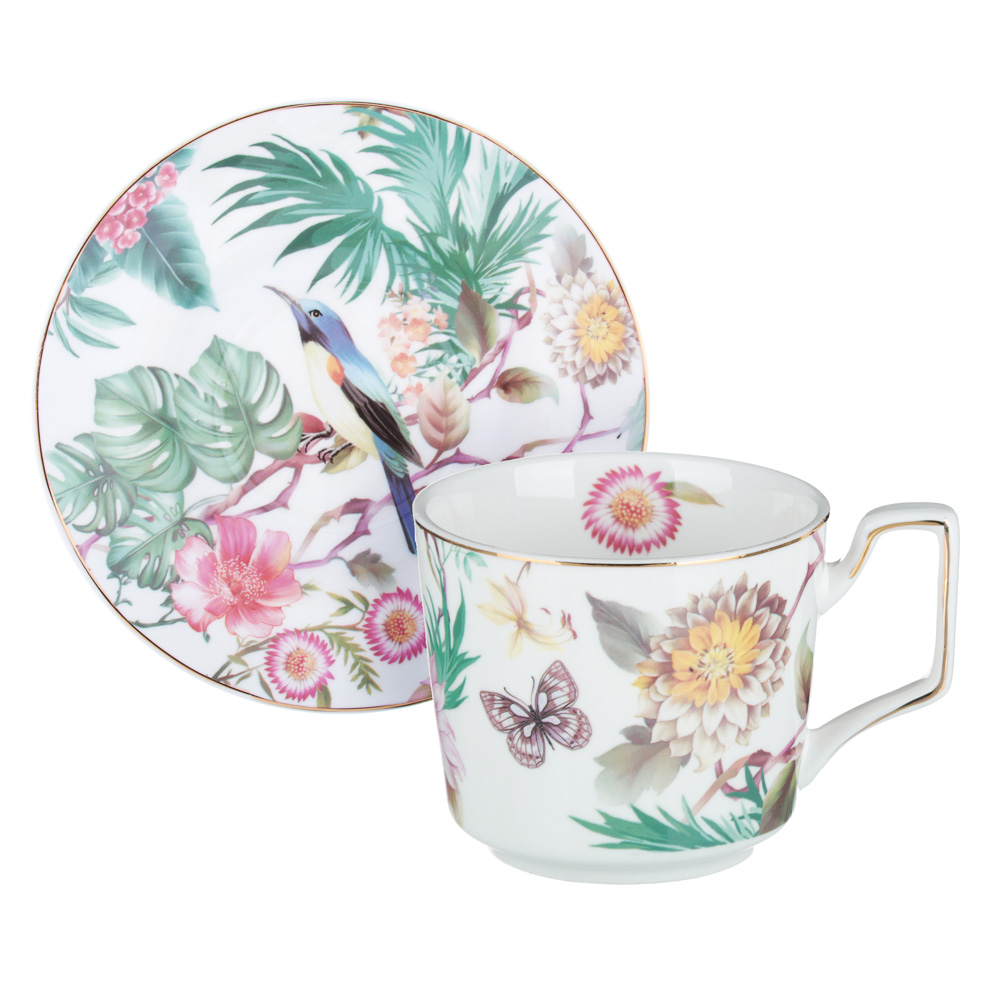 MILLIMI Сказка Набор чайный 2 пр., 260мл, 15см, костяной фарфор, 4 дизайна, арт.№ 802-079