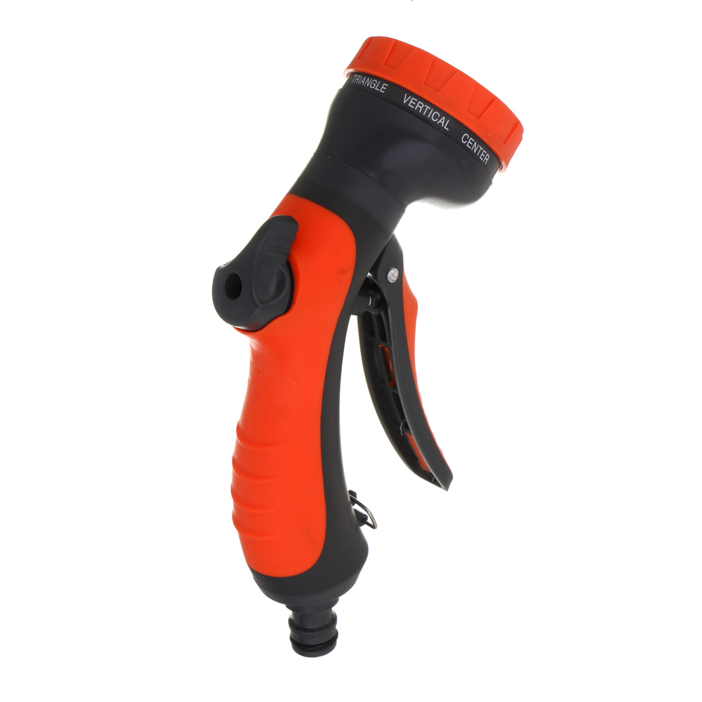 INBLOOM Набор садовый для полива (пистолет 8 реж- 1шт., 1/2" коннектор 2шт., 1/2"-3/4" штуцер-1шт.),, арт.№ 161-021