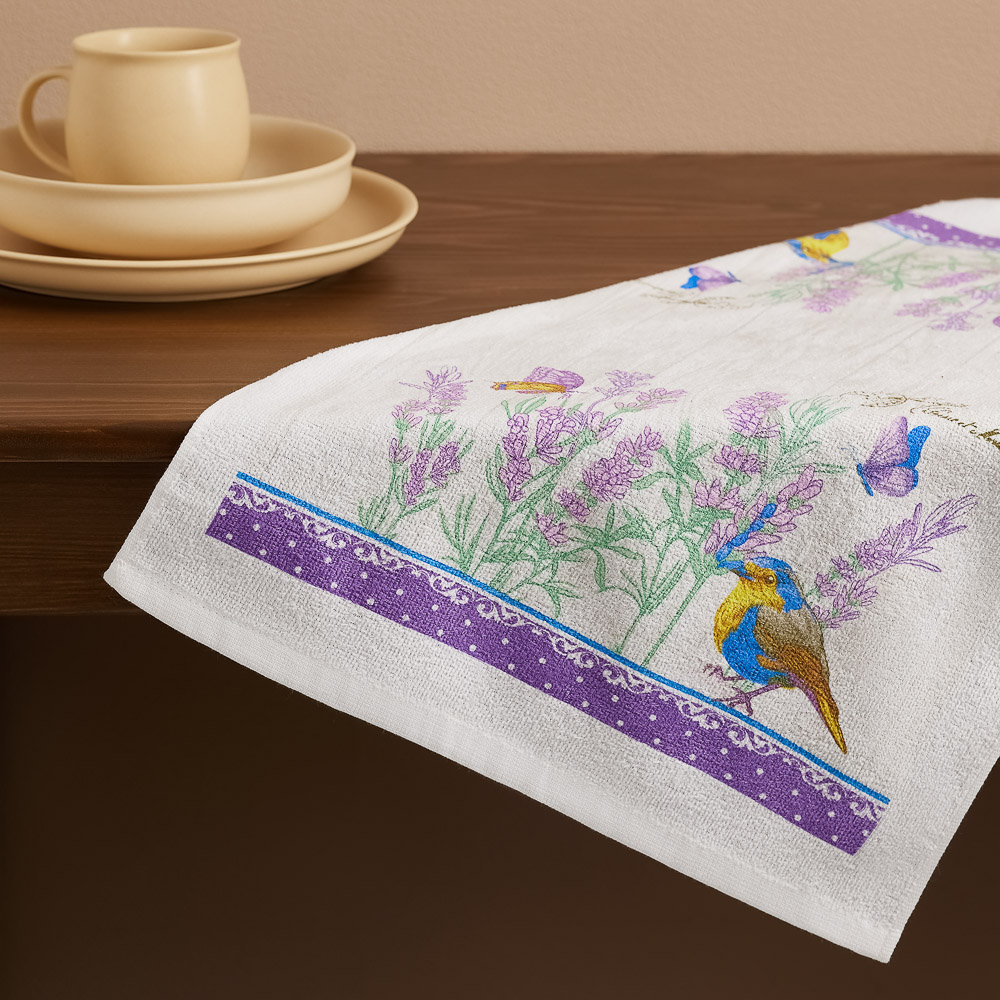 PROVANCE Лаванда Полотенце кухонное, 100% хлопок, 38х63см, арт.№ 488-126