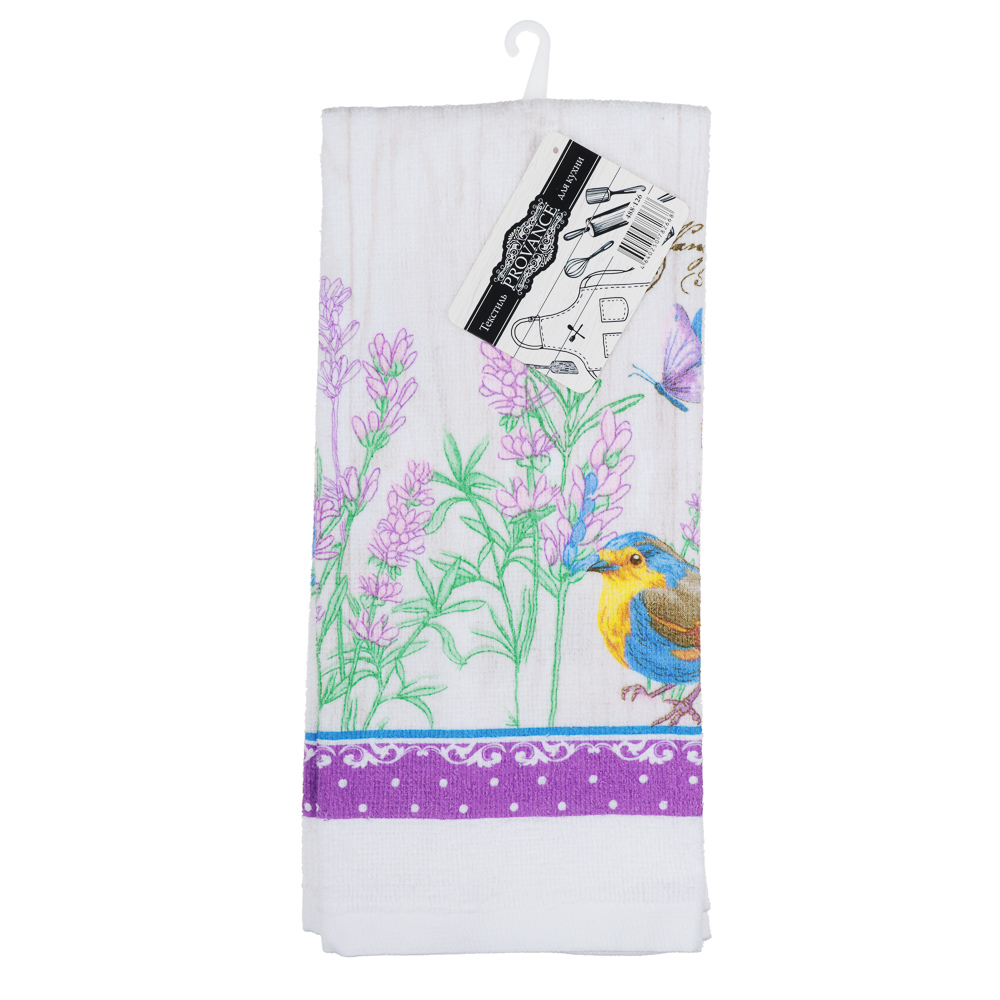 PROVANCE Лаванда Полотенце кухонное, 100% хлопок, 38х63см, арт.№ 488-126