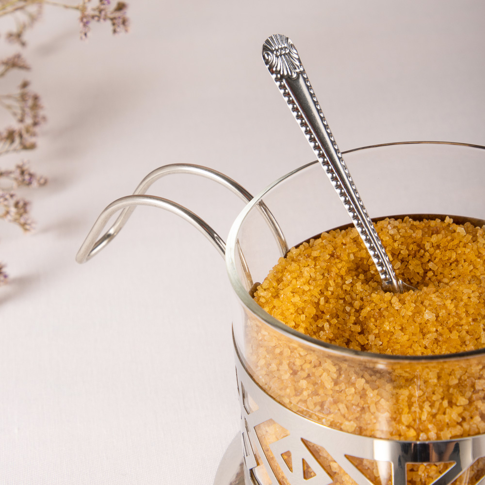 SATOSHI Гельсингфорс Сахарница с ложкой, 200 мл, стекло, нержавеющая сталь, арт.№ 850-242