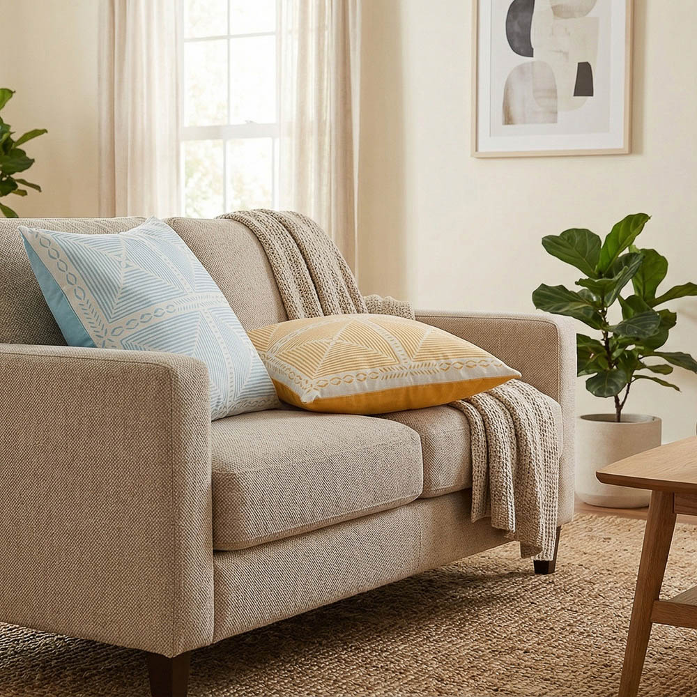 Подушка декоративная тм PROVANCE Орра 40х40см, 100% полиэстер, 2 дизайна, арт.№ 486-232